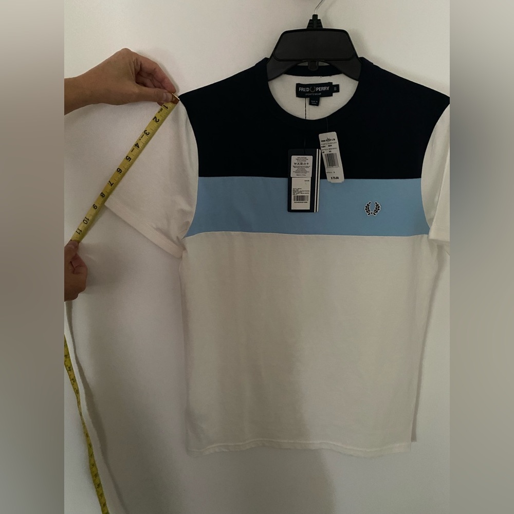 Men’s Fred Perry Colorblock T-Shirt - Casual Streetwear - Picture 15 of 16
